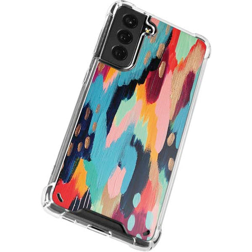 Etta Vee Color Melt Galaxy S21 5G Clear Case
